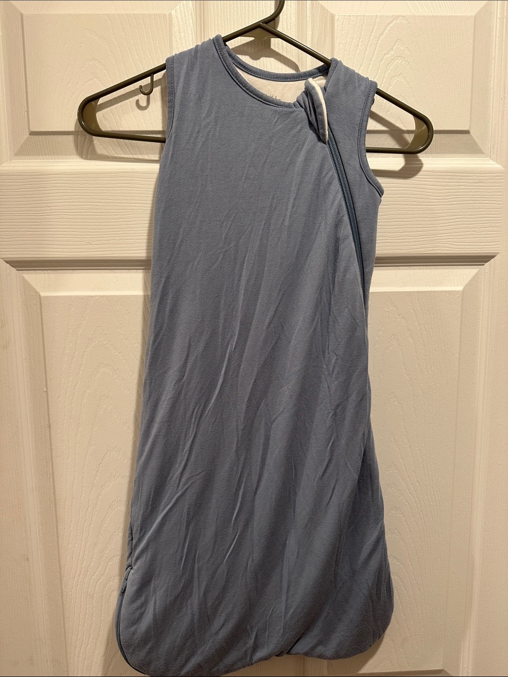 Kyte BABY Sleeveless Blue Sleep Sack with Side Zip